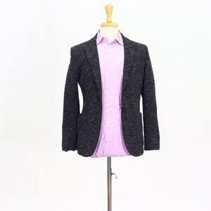 Friday Threads 36R Gray Blazer Sport Coat Jacket 2-Button Solid Y687